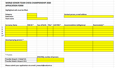 Application Form