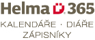kalendáře, diáře, zápisníky